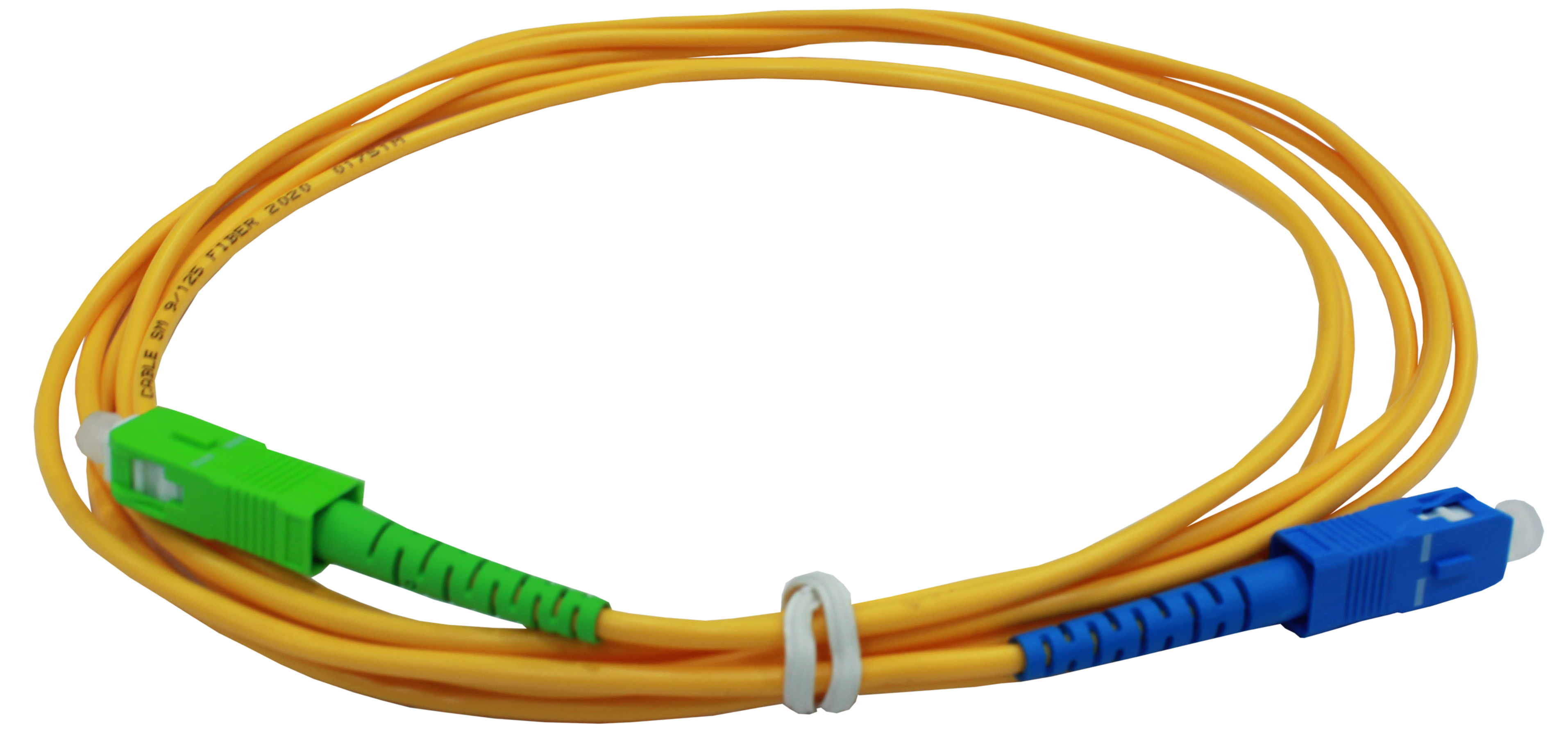 Cable Fibra Optica SC/APC - SC/UPC 5 Metros